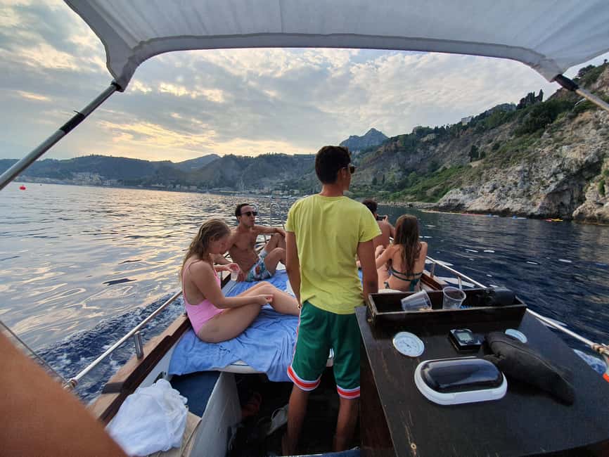 Taormina: Sunset Boat Tour with Aperitif - Price and value at $58: what feels like a good deal