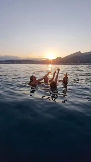 Taormina: Sunset Boat Tour with Aperitif - Snorkeling and the bath stop: what you’re really paying for