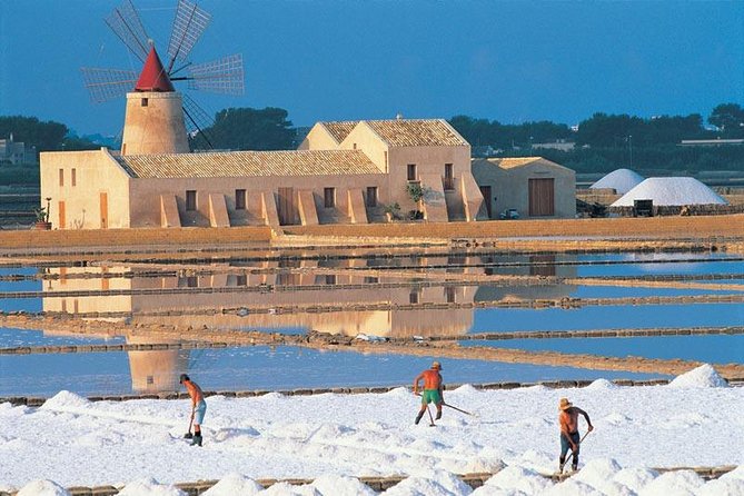 Tour Erice, Trapani salt pans, Segesta - Trapani Salt Pans: White Dunes, Windmills, and a Salt Museum