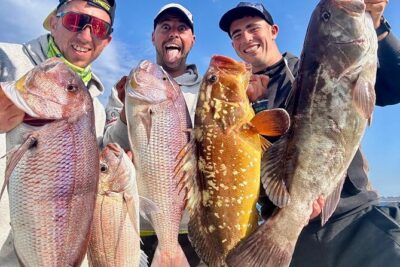Tour with medium seabed or rod fishing. - Meeting at Giardino Aretusa and how the timing works