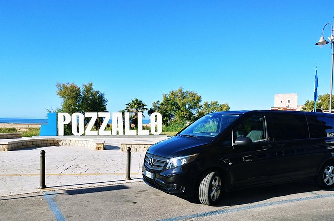 TRANSFER from Catania (wherever) to Pozzallo Port (or vice versa) - Vehicle choice: sedan vs van, and why group size matters