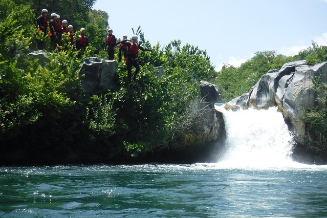 TuffAlcantara - dives, slides and lots of fun in the Alcantara river - Weather and comfort: plan for warm conditions and a soaked day