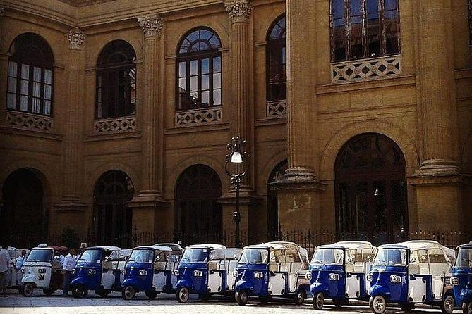 Tuk tuk ride, ape car - Meeting Points: Start Near Via Antonino Saetta, End at Antonio Pasqualino Square
