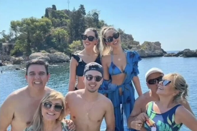 Visit of the bay of Taormina with private boat - Stop 3: Mazzarò bay, an inlet that feels like a secret
