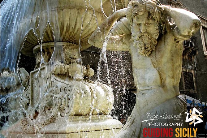 WalkingTour CATANIA - discovering the city of lava with a licensed guide - Piazza Università: lava-pebble courtyards and Sicily’s oldest university feel