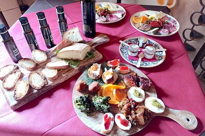 Wine Tasting in an Old Millstone - Included lunch: local delicacies that make the tasting feel complete