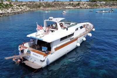 Yacht excursion Shalimar IV - The Day’s Timeline: 9:30 am to Late Afternoon in Trapani